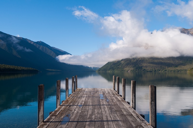 The iconic Lake Rotoiti in the Nelson Lakes National Park