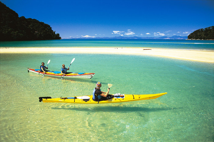 Kayaking in the Abel Tasman National Park