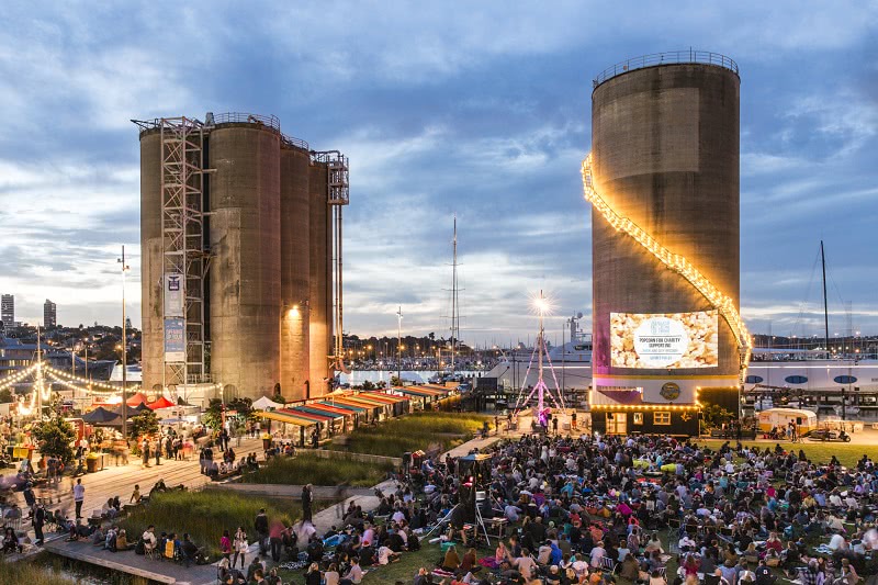 Silo PArk in the Wynyard Quarter of Auckland