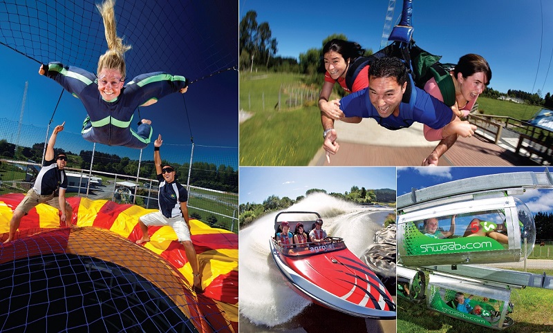 A wide range of action activities at Agroventures. Photo credit agroventures.co.nz