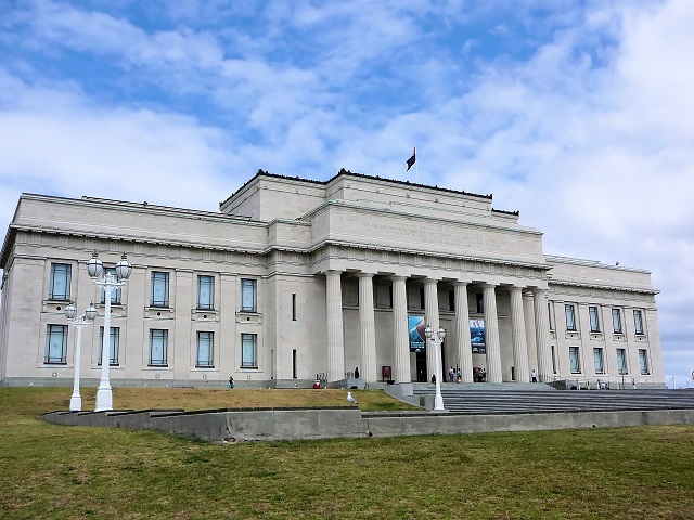 The Auckland War Memorial Museum in the Auckland Domain