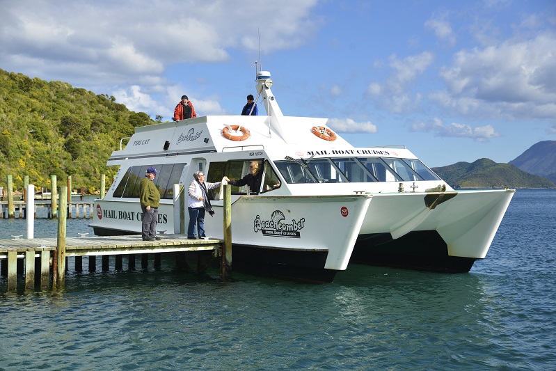 Beachcomber Cruises run the fantastic Mail Boat Cruise on the Marlborough Sounds
