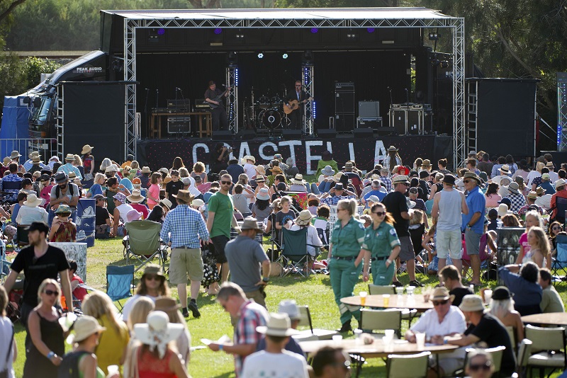 Don Mcglashan performs during the Coastella Music Festival at Southwards Car Museum, Wellington, New Zealand on March 26, 2016 (Photo by Daniel Panter | PictureThis Photo Agency | www.picturethisnz.com