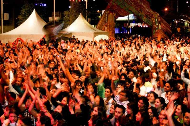 Big crowds at the Diwali Festival - Wellington