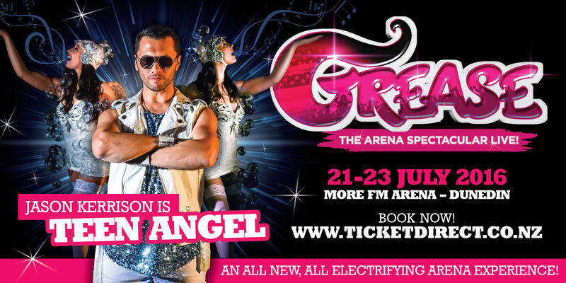 Grease Arena Spectacular  promo banner