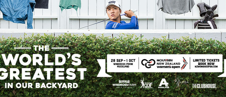 McKayson New Zealand Women's Open Golf Banner