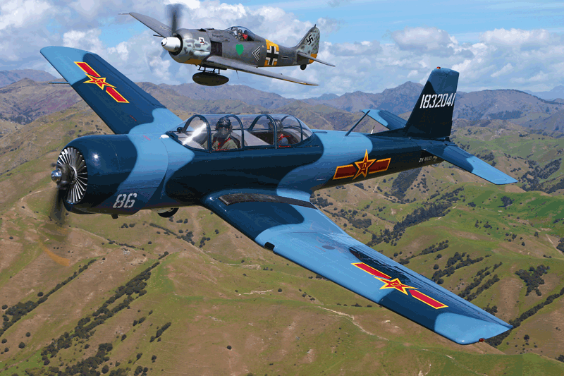 These classic airplanes will be on display at the Omake Fighter Airshow