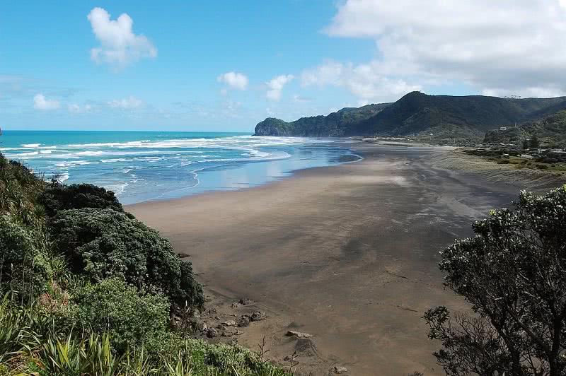 Piha Beach near Auckland. Photo credit: Daniel Pietzsch