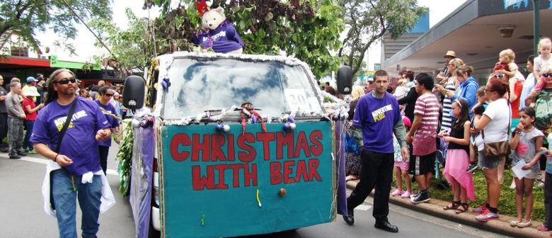 The Rotorua Christmas parade attracts thousands of people out onto the streets