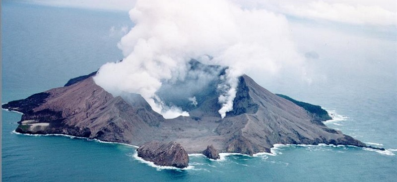 White Island is spectacular from the air